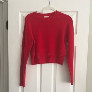 Universal Thread Bright Red Crew Neck Sweater